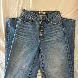 Madewell Women's High Rise Blue Jeans